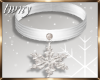 Frosted Snowflake Choker
