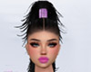 Amethyst Black Ponytail