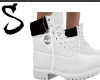 White Winter Boots
