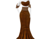 Halloween Plaid Gown