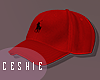 Polo couple hat red [F]
