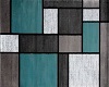 LAR Modern Teal rug