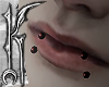♱ lip piercing ♱