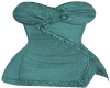 Ginny Teal Denim Dress