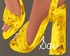 Pearly Heels-YellowDaisy