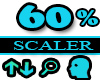 60% Scaler Head Resizer