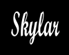 Skylar Name Sign