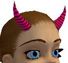 Punky Stripes Horns