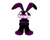 ! purple easter bunny 