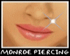 Monroe Top Lip Piercing