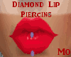 !Mo Purp Diamond LipRing