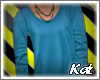 Kat l Blue sweater