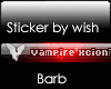 Vip Sticker vampire xcio