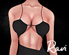 R. Summer Black Dress