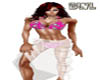 Pink Crossbones Bikini