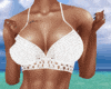 White summer knitted set