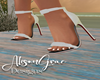 Lindy White Heels