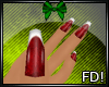 FD! Red Nails