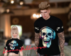 Tshirt Skull M Muscle