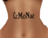 CcMoNae Belly Tattoo