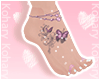 Ko ll Butterfly Feet  L