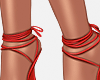 Red Strapped Heels