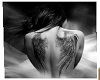 angel wings tat on back