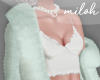 [M]Fluffy coat ver2-mint