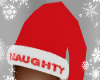 Naughty Santa Hat