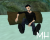 [MH] M Sit by a Log