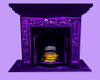 {S} Purple  Fireplace