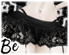 ℬ. black lacy skirt