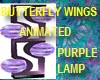 ButterflyWIngsLAMP Purpl