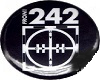 Wearbadge front242