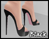 BLACK pink heels
