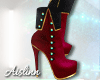 Holiday Boots Red