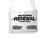 renewal tote in white