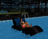 Midnight Pool Lounger