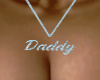 DADDY NECKLACE SILVER