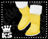 {K} Yellow Boots Fur