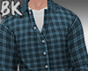 Flannel Tucked Blue