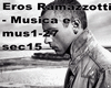 eros ramazzoti musica e