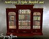 Antq Triple Bookcase