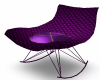 Purple Web Couples Chair