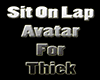 Lap Sit Avi for Thick