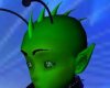 Green Alien Spikes /Head