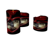 Wolf Heart Candles