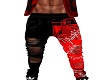 black red