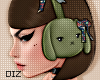 !!D Xmas Muffs Greeny