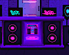 Neon DJ Booth w Poses